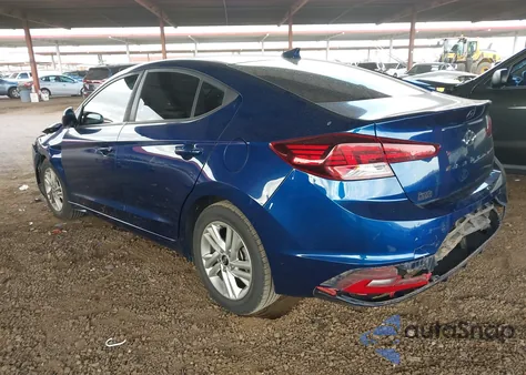 2019 Hyundai Elantra Sel из США, поврежденный, VIN 5NPD84LF9KH408830
